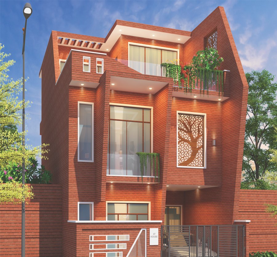 3 BHK Duplex Villa Floor Plan — Vanshika Ontario Faizabad Road Lucknow